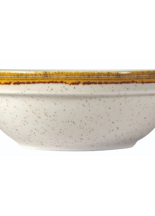 Stackable Beige Porcelain Bowl 14 cm