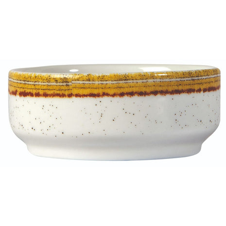 Stackable Bowl Beige Porcelain 7 cm