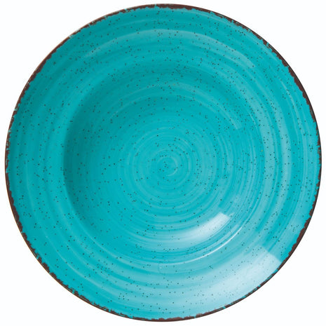 Deep Turquoise Porcelain Plate 27 cm