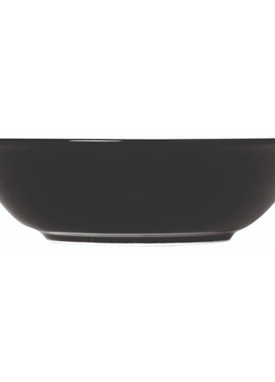 Black Porcelain Salad Bowl 23 cm