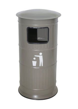 Cylindrical Recycling Bin