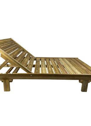 Sunbed - Bed Wooden Impregnation 200 x 125 cm