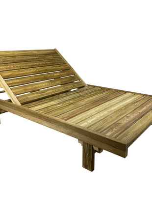 Sunbed - Bed Wooden Impregnation 200 x 125 cm