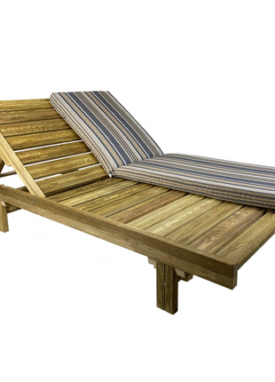 Sunbed - Bed Wooden Impregnation 200 x 125 cm