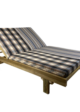 Sunbed - Bed Wooden Impregnation 200 x 125 cm