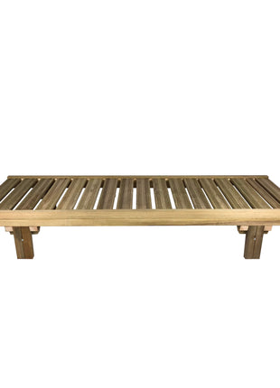 Sunbed Wooden Soaking Economical 200 x 62 cm