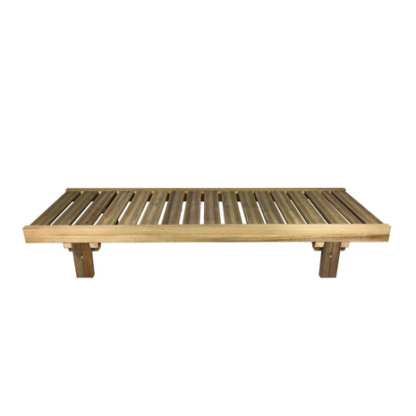 Sunbed Wooden Soaking Economical 200 x 62 cm