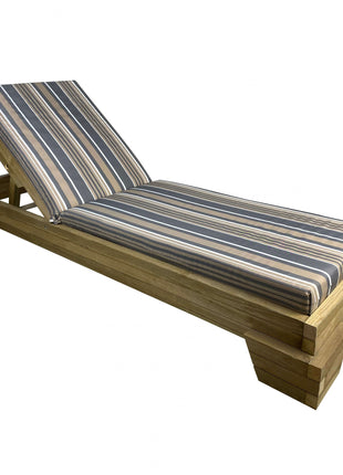 Soaking wooden Sunbed 210 x 75 cm