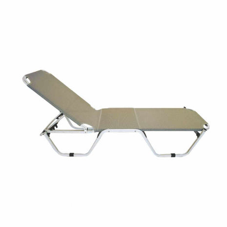 Aluminum Sunbed Professional 191 x 60 cm