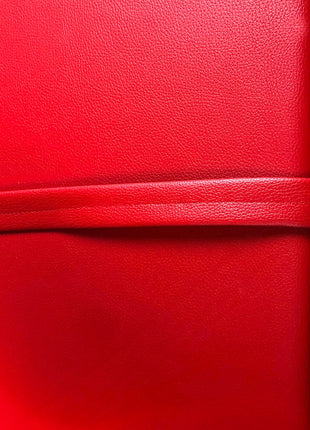 Red Leather Sunbed Mattress