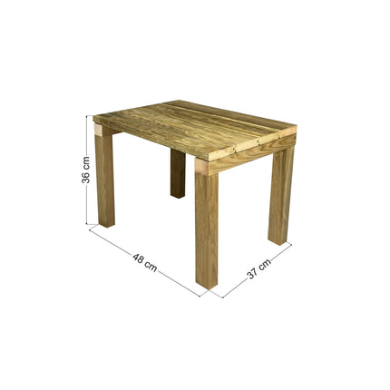 Wooden Beach Table | 48 x 37 x 36 cm