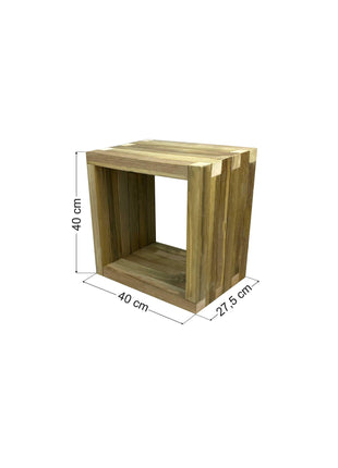 Τραπεζάκι Παραλίας – Πισίνας – Κήπου | 40 x 27,5 x 40 cm