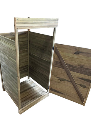 Beach Changing Room Wooden | 85 x 90 x 220 cm