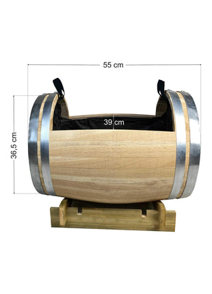 Planter - Barrel | Φ36.5 x 55 cm