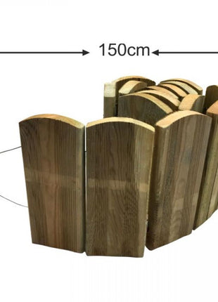 Διαχωριστικό Παρτέρι Roll Bar | 150 x 25 cm