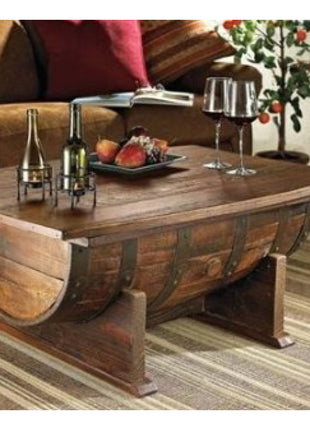 Barrel Coffee Table | 110 x 85 x 43 cm