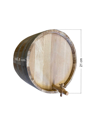 Decorative Wall Barrel | Φ21 x 16.5 cm