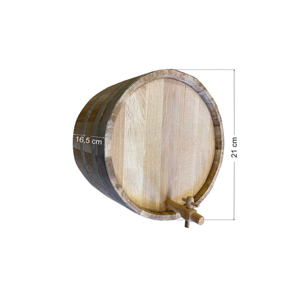 Decorative Wall Barrel | Φ21 x 16.5 cm