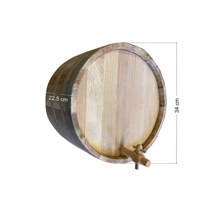 Decorative Wall Barrel | Φ34 x 22.5 cm