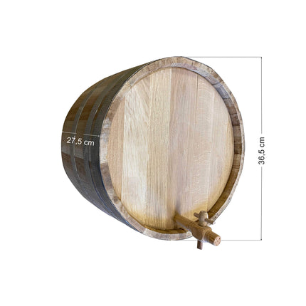 Decorative Wall Barrel | Φ36.5 x 27.5 cm