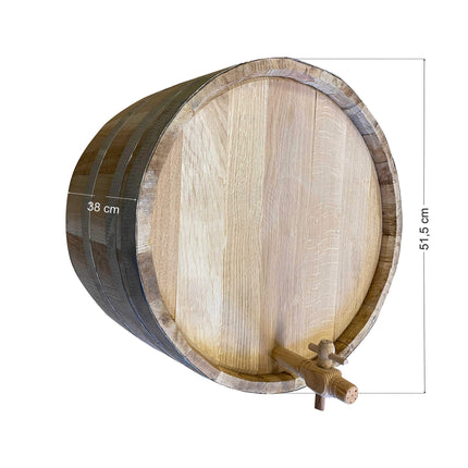 Decorative Wall Barrel | Φ51.5 x 38 cm