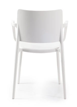 Polypropylene Armchair White | 56.3 x 53.5 x 79.5 cm