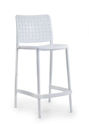 Polypropylene Stool Red 75 cm | 47.8 x 50.75 x 99.4 cm