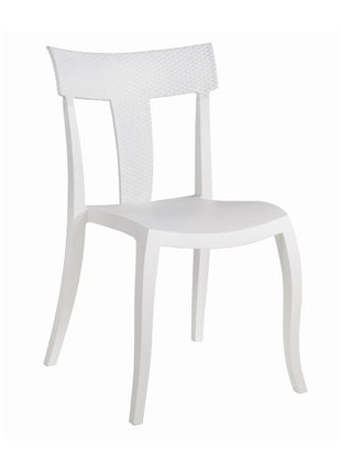 Polypropylene Chair White | 49 x 55 x 84 cm