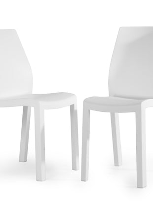 Polypropylene Chair White | 47 x 53.5 x 84.5 cm