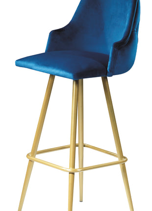 Metal Stool with Arms | 48 x 48 x 105 cm 