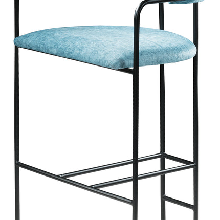 Metal Stool with Arms | 48 x 52 x 100 cm 