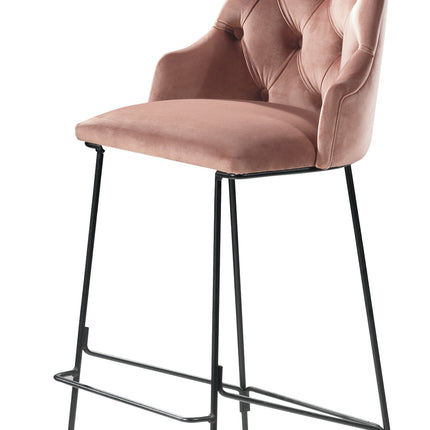 Metal Stool with Arms | 41 x 51 x 110 cm 