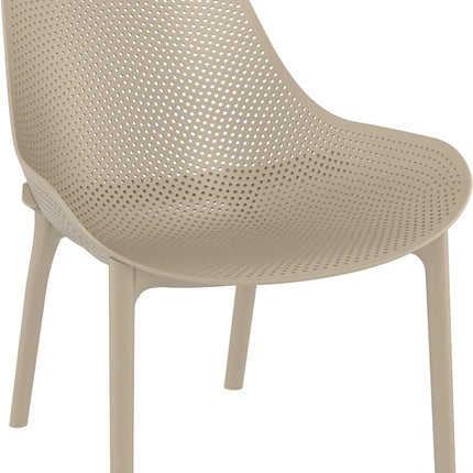 Beige Polypropylene Armchair | 60 x 71 x 83 cm