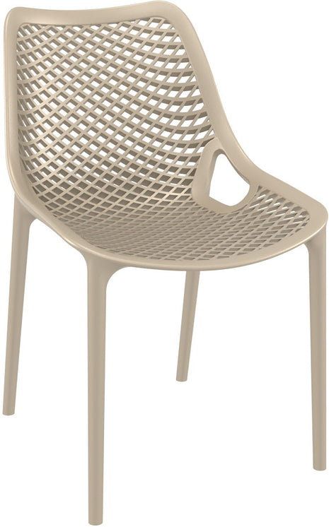 Beige Polypropylene Chair | 50 x 60 x 82 cm