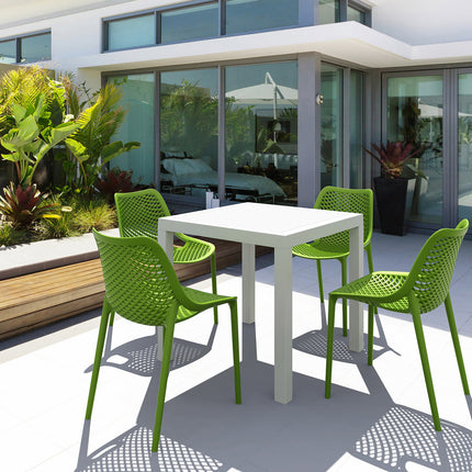 Polypropylene Chair Green | 50 x 60 x 82 cm