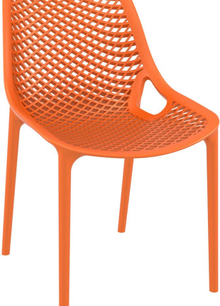 Polypropylene Chair Orange | 50 x 60 x 82 cm