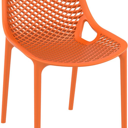 Polypropylene Chair Orange | 50 x 60 x 82 cm