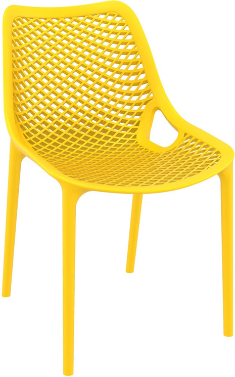 Polypropylene Chair Yellow | 50 x 60 x 82 cm