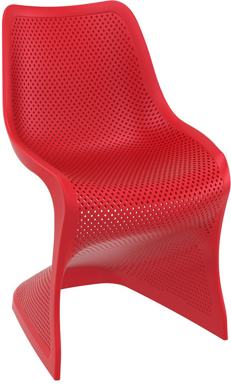 Polypropylene Chair Red | 50 x 58 x 85 cm