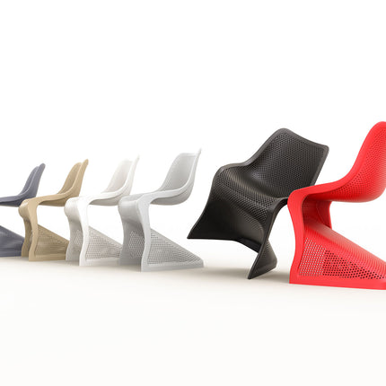 Polypropylene Chair Red | 50 x 58 x 85 cm