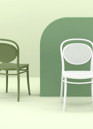 Polypropylene Chair White | 45 x 52 x 85 cm