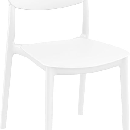 Polypropylene Chair White | 45 x 53 x 82 cm