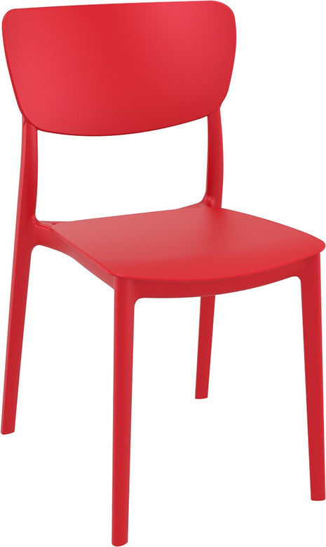 Polypropylene Chair Red | 45 x 53 x 82 cm