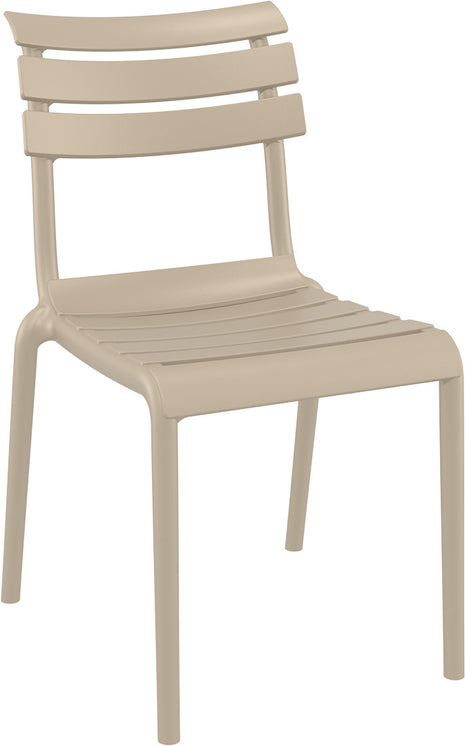 Beige Polypropylene Chair | 50 x 59 x 84 cm