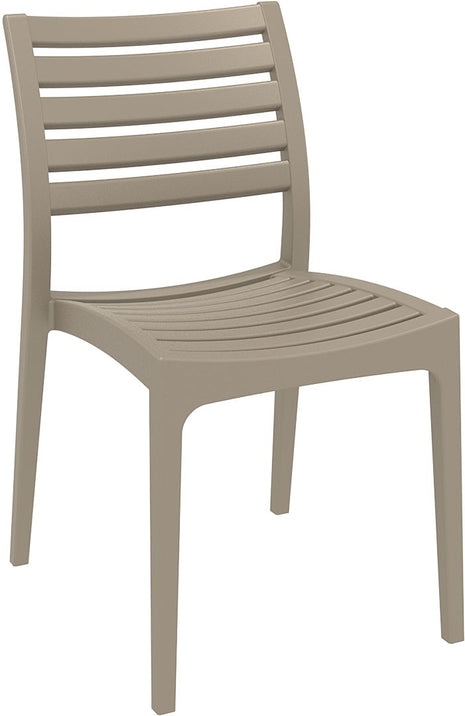 Beige Polypropylene Chair | 48 x 58 x 82 cm