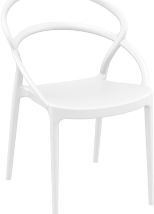 Polypropylene Chair White | 54 x 56 x 82 cm