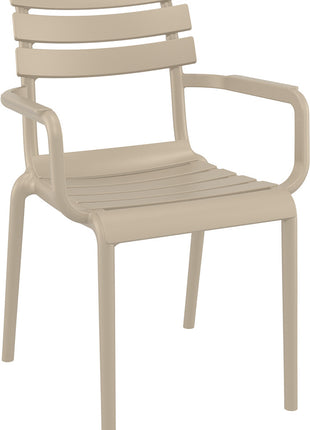 Beige Polypropylene Armchair | 58 x 59 x 84 cm