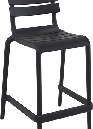 Polypropylene Stool Black 65 cm | 52 x 55 x 95 cm