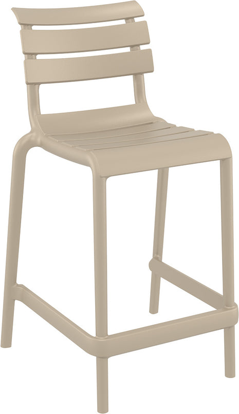 Beige Polypropylene Stool 65 cm | 52 x 55 x 95 cm