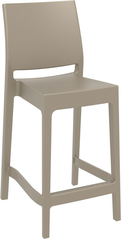 Beige Polypropylene Stool 65 cm | 44 x 50 x 98 cm